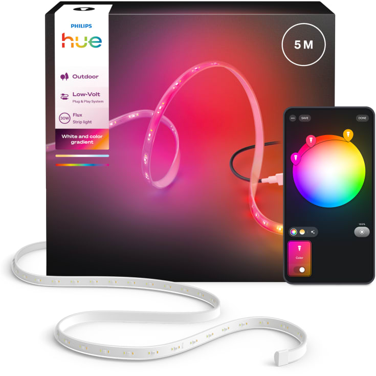 Philips Hue Flux udendørs LED strip, 5M