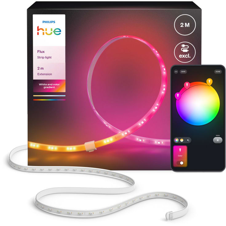 Philips Hue Flux LED bånd, forlængersæt, 2 meter