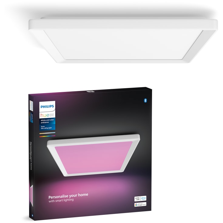 Philips Hue WCA Tento firkantet loftpanel medium hvid