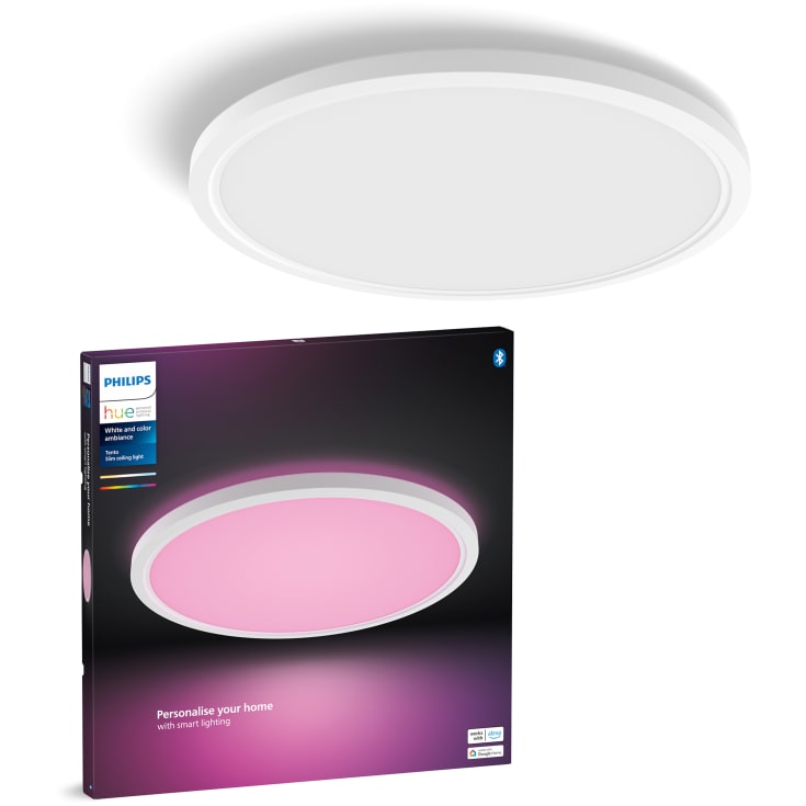 Philips Hue WCA Tento rundt loftpanel XL hvid