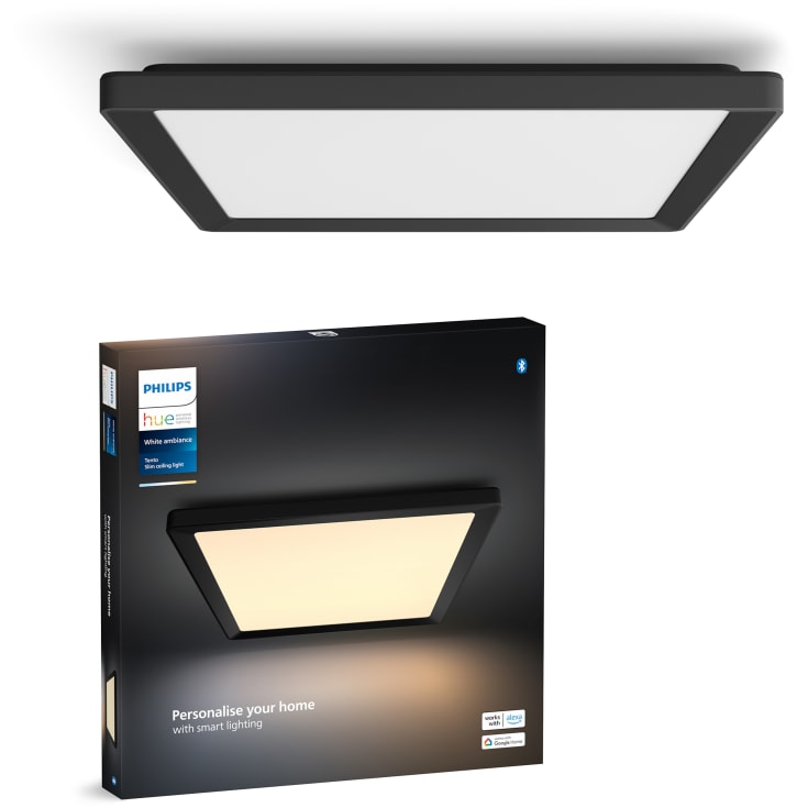 Philips Hue WA Tento firkantet loftpanel medium sort