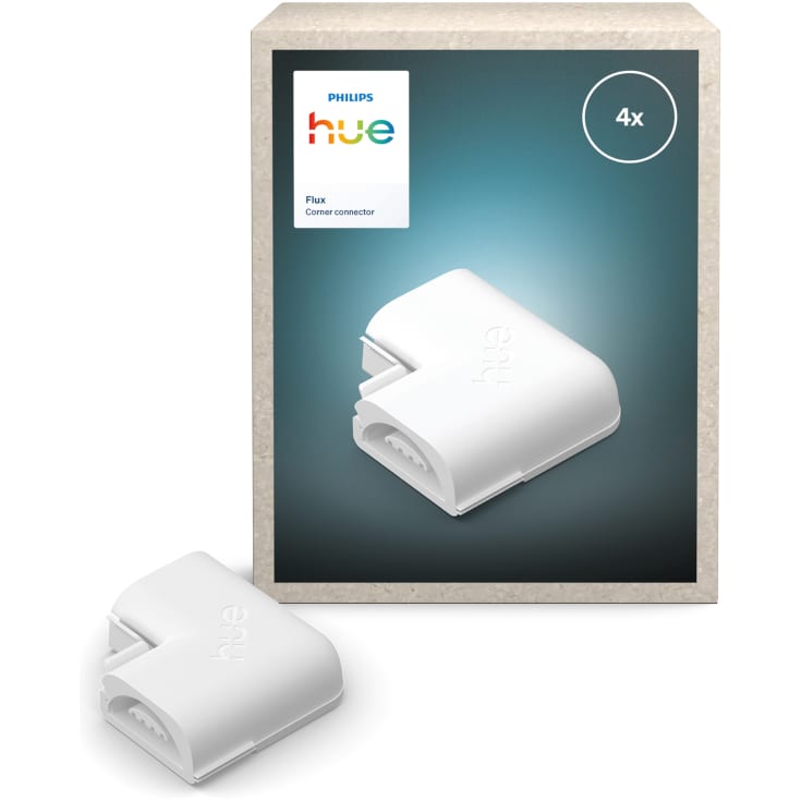 Philips Hue Flux hjørneplugg, 4-pak