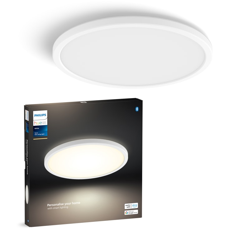Philips Hue White Tento rundt loftpanel lille hvid