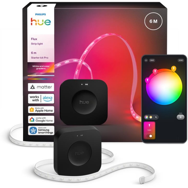 Philips Hue Flux LED bånd + Bridge Pro