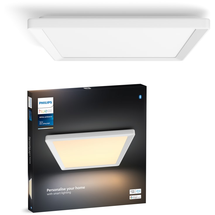 Philips Hue WA Tento firkantet loftpanel medium hvid