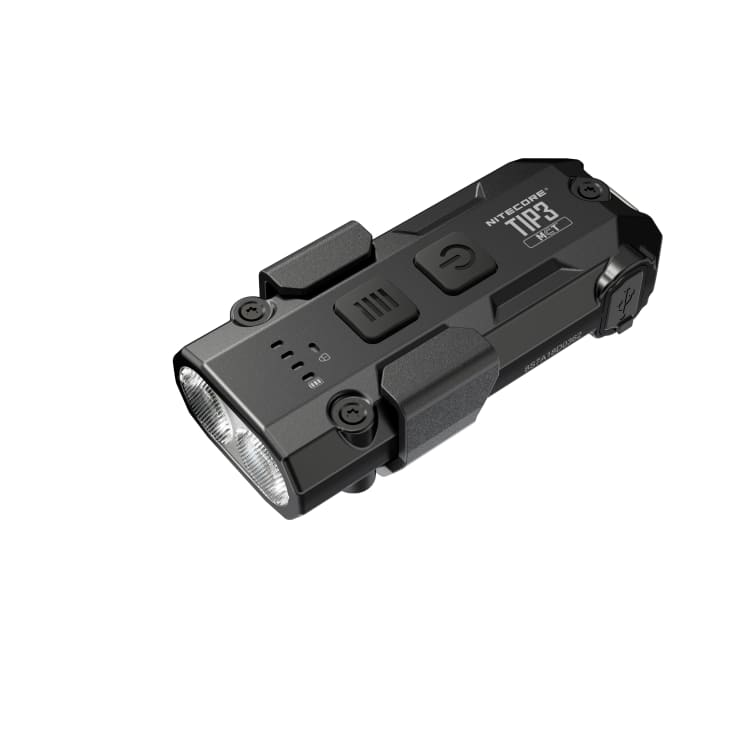 Nitecore TIP3 oppladbar nøkkelringlykt, 3000-6500K, sort