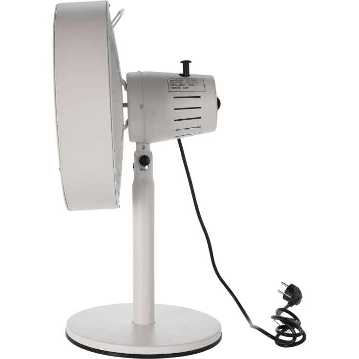 Bordventilator, Ø35 cm, hvid