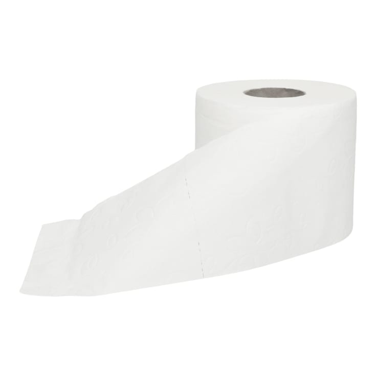 Techline toalettpapper, 3-lagers, vitt, 9 rullar
