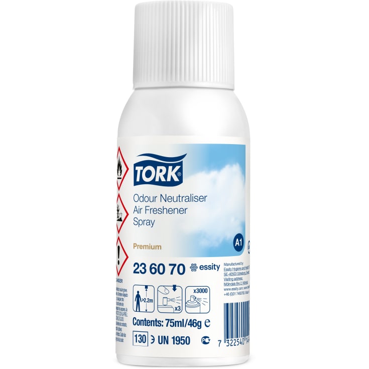 Tork A1 luftfräschare spray med parfym, 75 ml, neutral