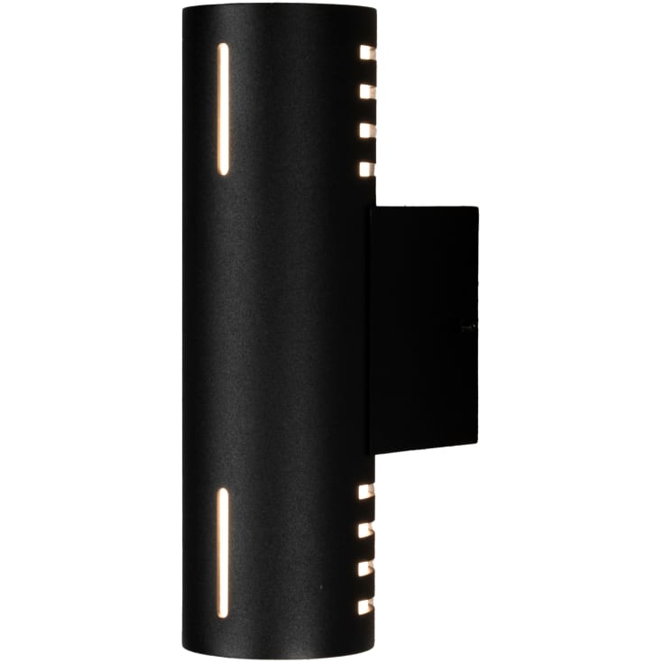 Konstsmide Cuneo vägglampa utomhus, svart
