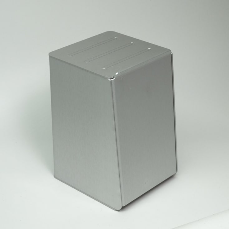 Aloop Robyn Y toiletspand, 3 liter, mat aluminium