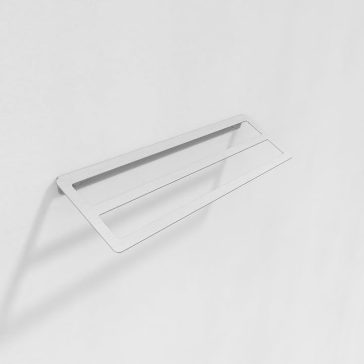 Aloop Y håndklædestang, 59,5 cm, mat aluminium