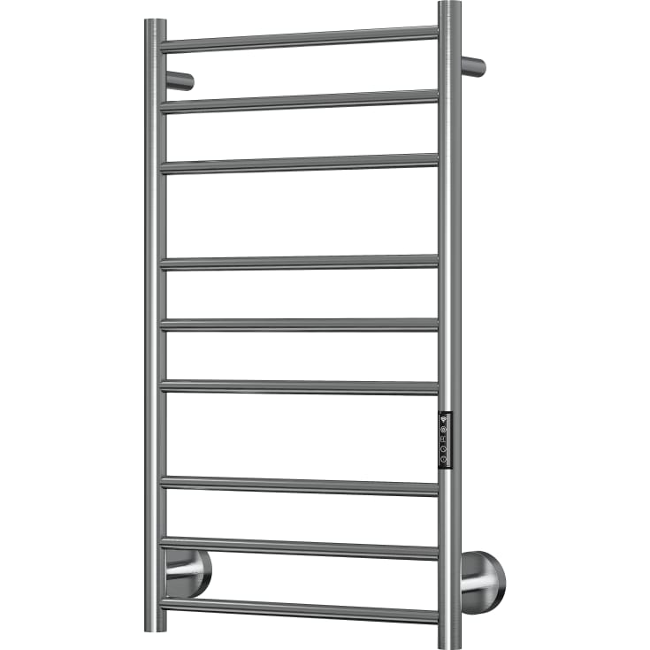 TVS Plus 9 Steel handdukstork, el, 50x86 cm, krom