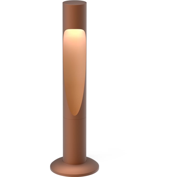 Louis Poulsen Flindt Garden havelampe, 3000K, base, corten, lav