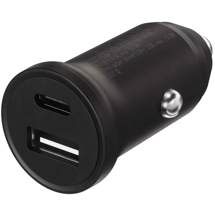 X2O 30w dobbel billader USB-C/A svart