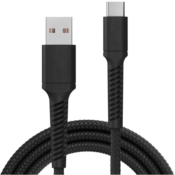 Vivanco Longlife USB-C/USB-A kabel, 0,5 meter