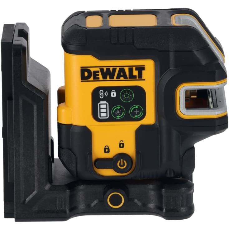 DeWalt DCLE14251GB-XJ krydslinjelaser, 5-punkt, grøn, genopladelig