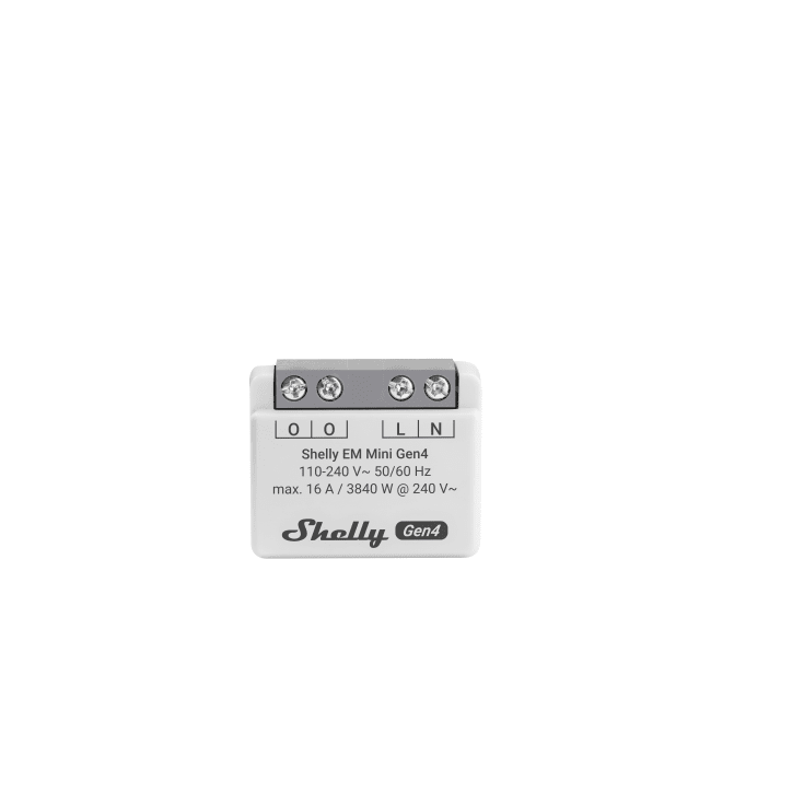 Shelly Gen4 effektmåler, wifi, uden relæ