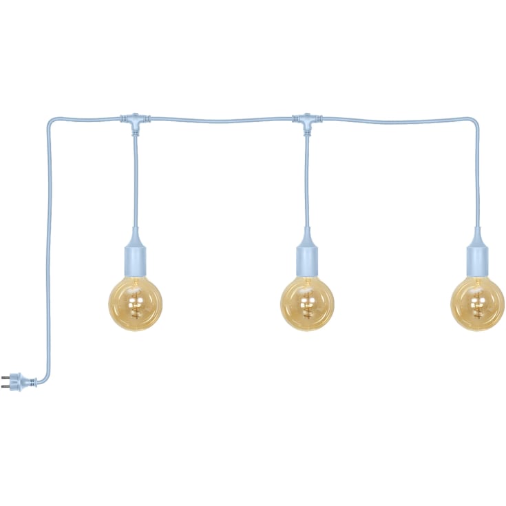 Osram ENDURA Decor Portable Pendant 900lm 3X2,5W/824 E27 blå 7m