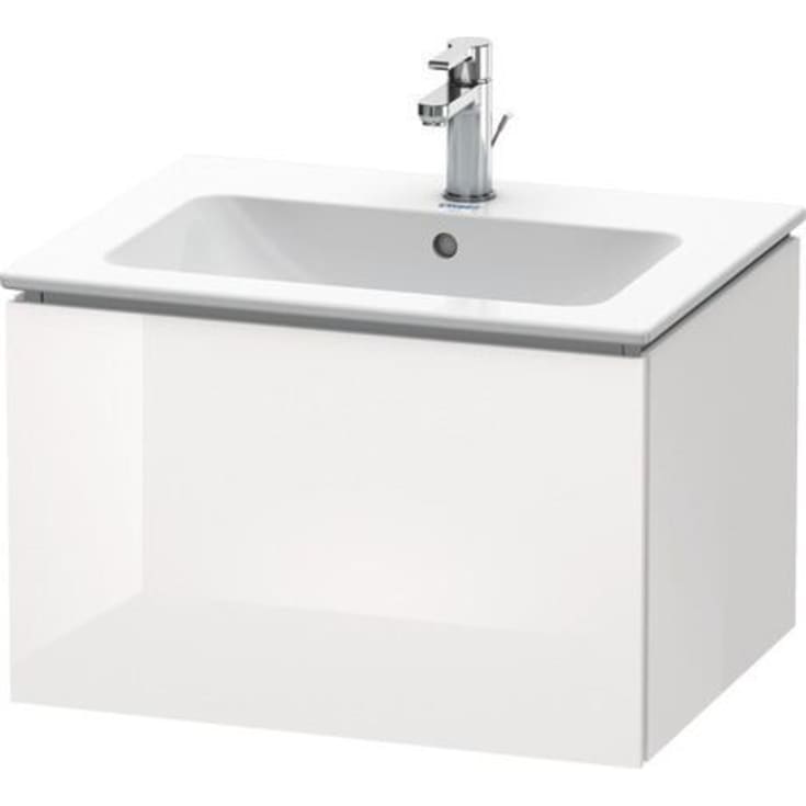 Duravit L-Cube tvättställsunderskåp, 62x48,1 cm, vit högglans