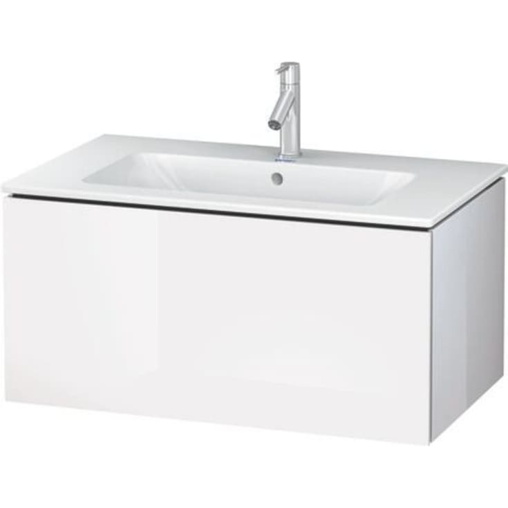Duravit L-Cube tvättställsunderskåp, 82x48,1 cm, vit högglans