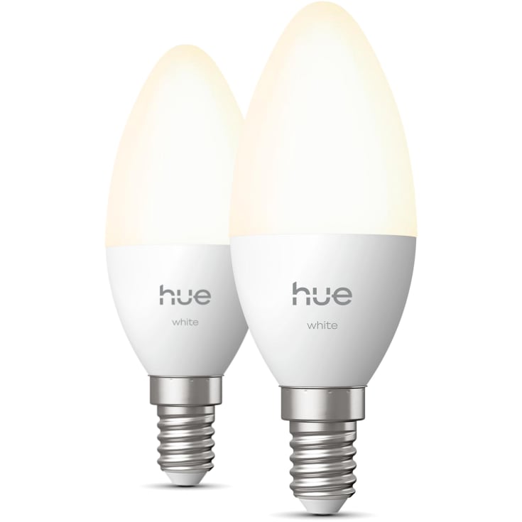 4 st Philips Hue White E14 stearinljuslampa, 2700K, 5,5W, 2-pack