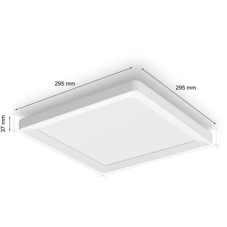 Philips Hue WA Tento firkantet loftpanel lille hvid