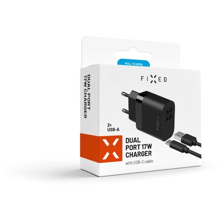 Philips USB adapter-plugg- 2x USB