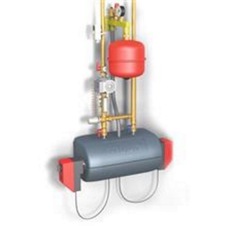 Høiax Heatex El-kassett komplett, med shuntgruppe, 15 liter, 5 KW