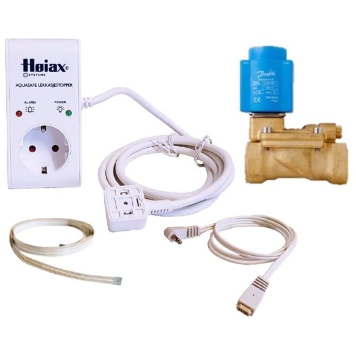Høiax Aquasafe lekkasjestopper, enkel, 3/4"