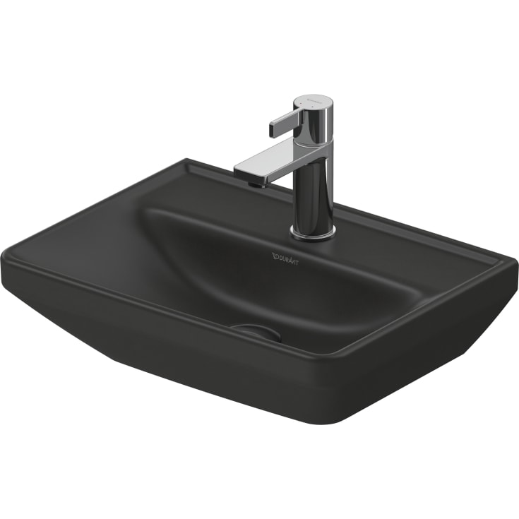 Duravit D-Neo hÄndvask, 45x33,5 cm, mat antracit