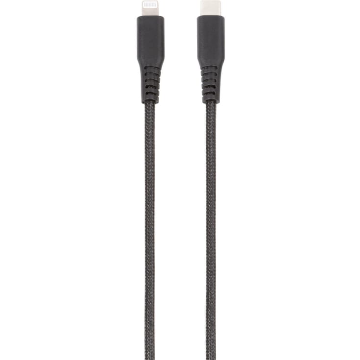 Vivanco LongLife MFi ladekabel lightning/USB-C, 0,5 meter