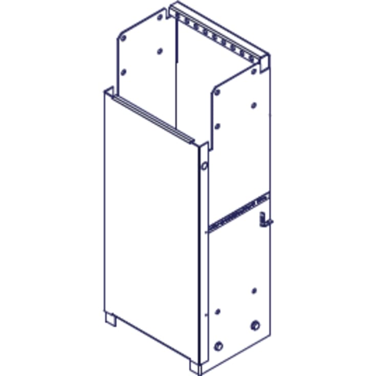 Forlængersæt til Trilite 12, 500mm d=198 grå Kl. I