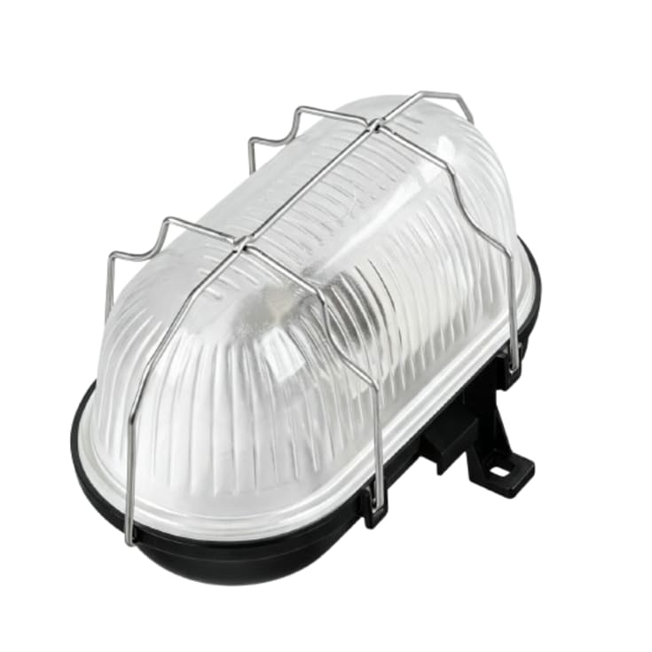 TOBI Skotlampe Klassisk, oval, E27, sort