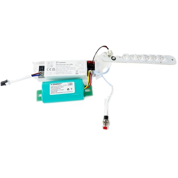 Batteripakke Plug & play til Amarillo plafond Ø360mm & 460mm