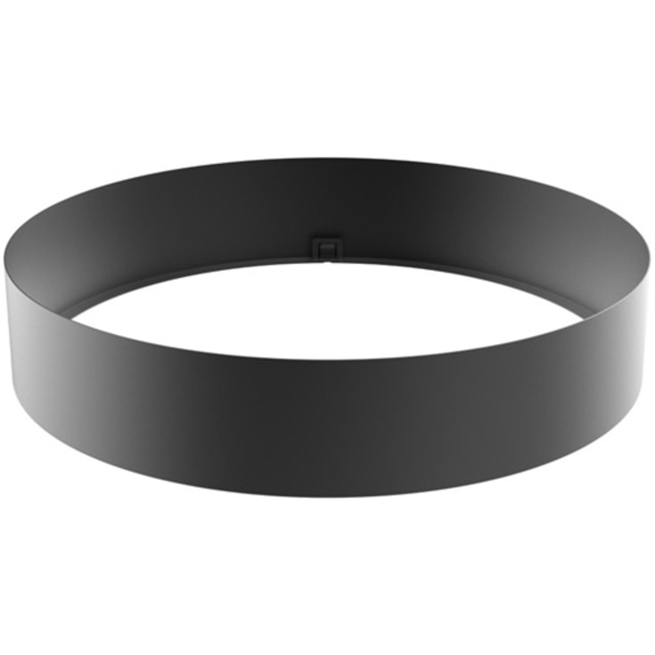 Dekorring høj til Amarillo plafond Ø460mm, sort