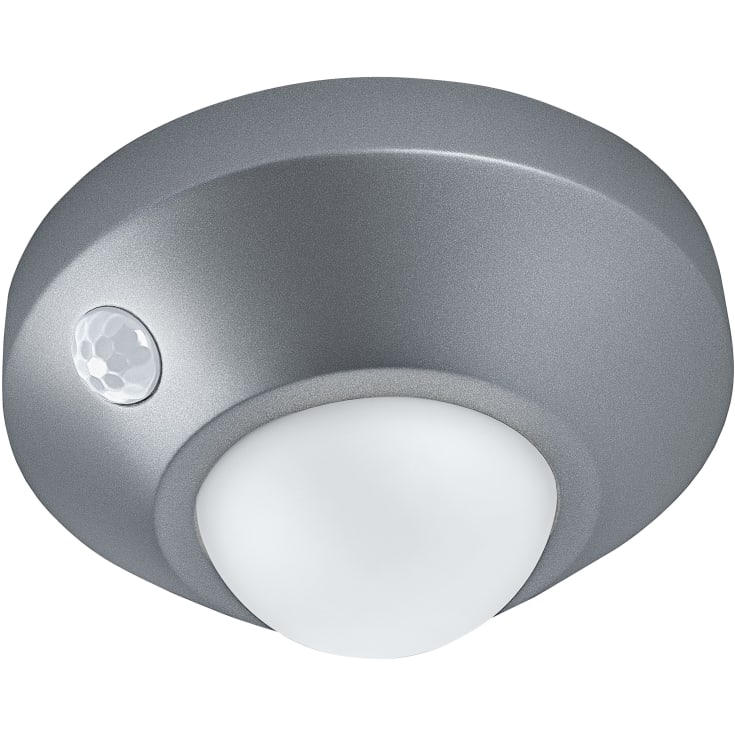 Osram Nightlux Ceiling nattlampe med sensor, sølv
