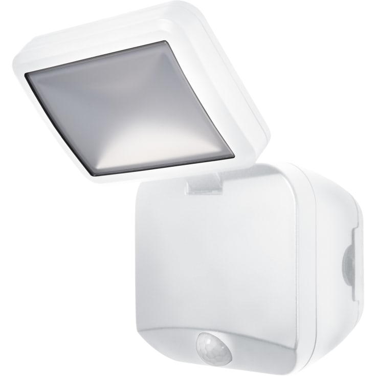 Osram utendørs batteri-drevet spotlight med sensor, 4 W. 4000 K, hvit