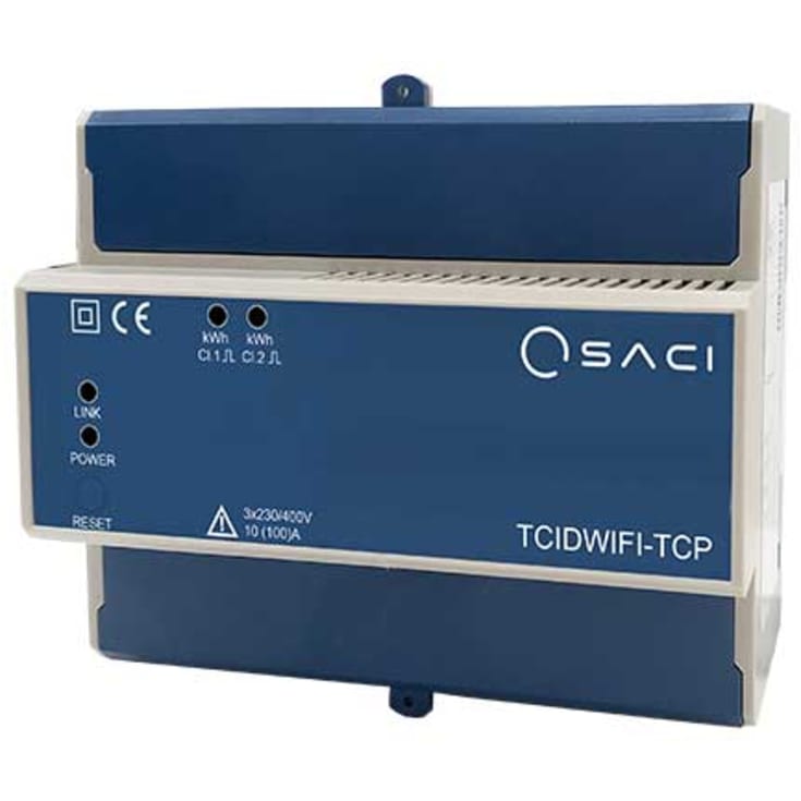 kWh mäter 3-fas WIFI 10(100)A 7 modul