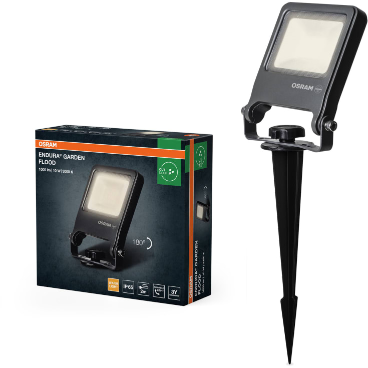 Osram Endura Garden Flood hagelampe, 3000K, 10W