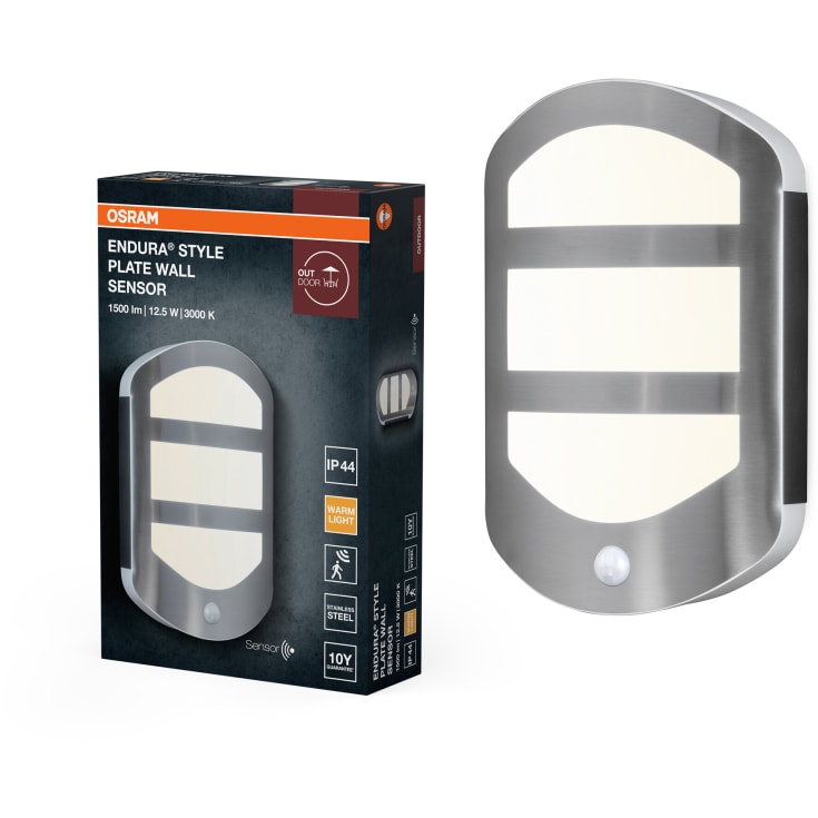 Osram Endura Style Plt utendørs vegglampe, 12,5 W