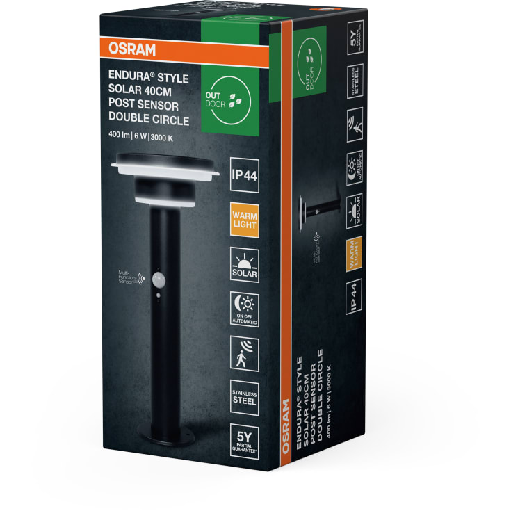 Osram Endura Style Sol Double havelampe, 6W, sort