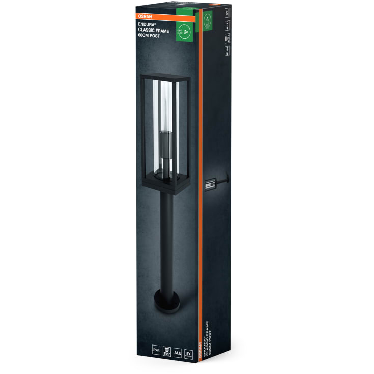 Osram Endura Classic Cuadra trädgårdslampa, E27, grå
