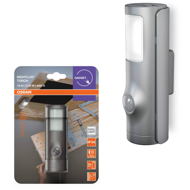 Osram Nightlux Torch nattlampa, silver