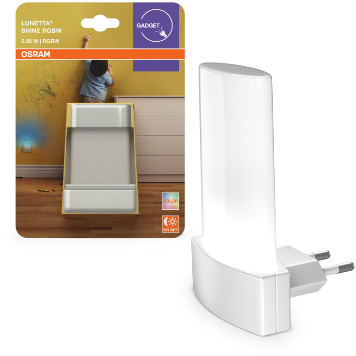 Osram Lunetta Shine nattlampa med sensor