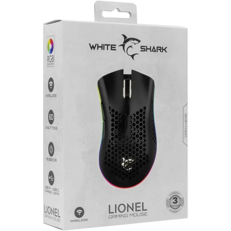 White Shark Lionel gaming mus