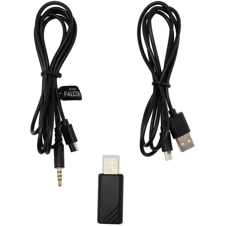 White Shark Falcon gaming hodetelefoner, sort