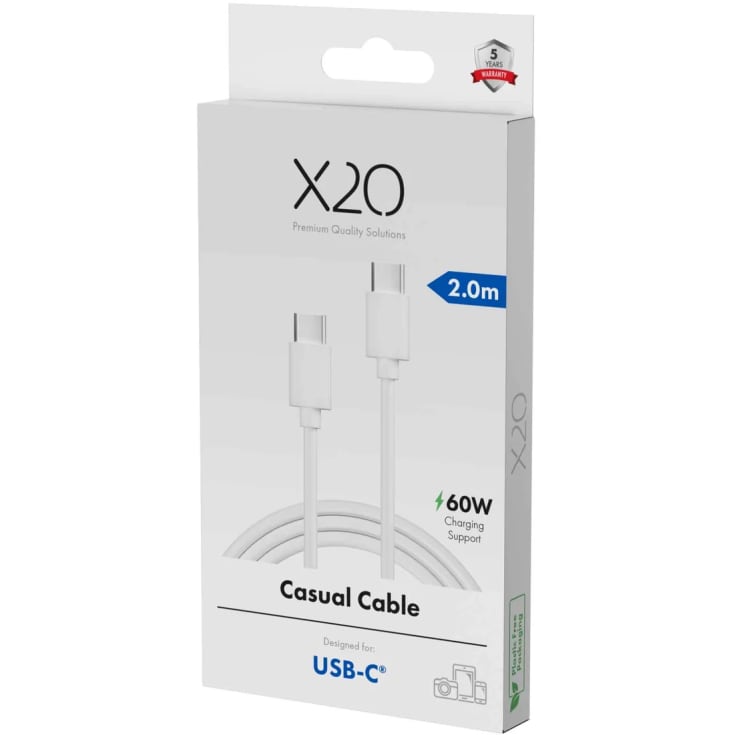 Vivanco laddningskabel MFi Lightning/USB-C, 1,2 meter