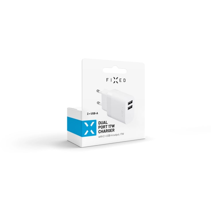 Vivanco laddningskontakt, USB-A med Smart IC, 17 W, vit