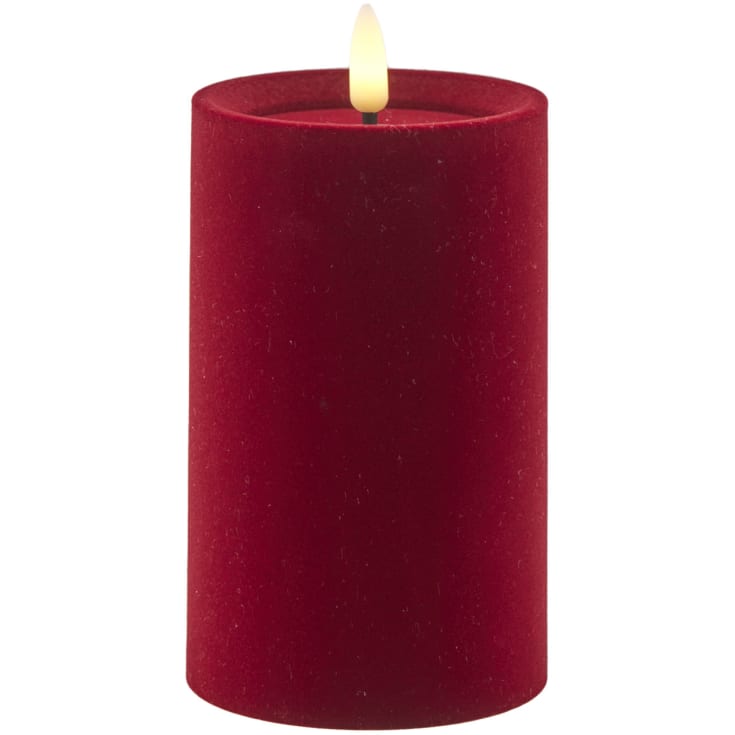 Sirius Sille velour LED blokklys, H12,5 cm